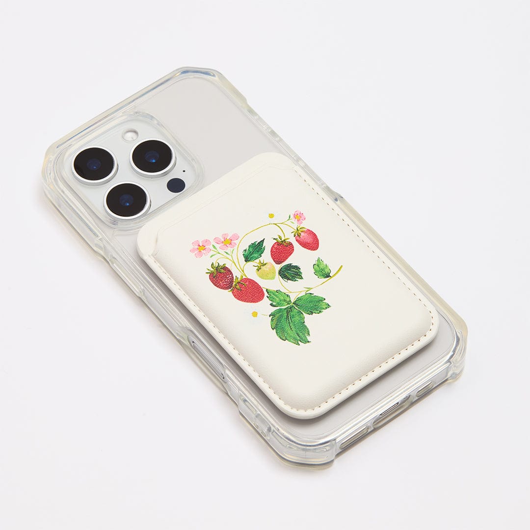 Strawberry Patch MagSafe Wallet MagSafe Wallet by Ellie Mae - The Dairy