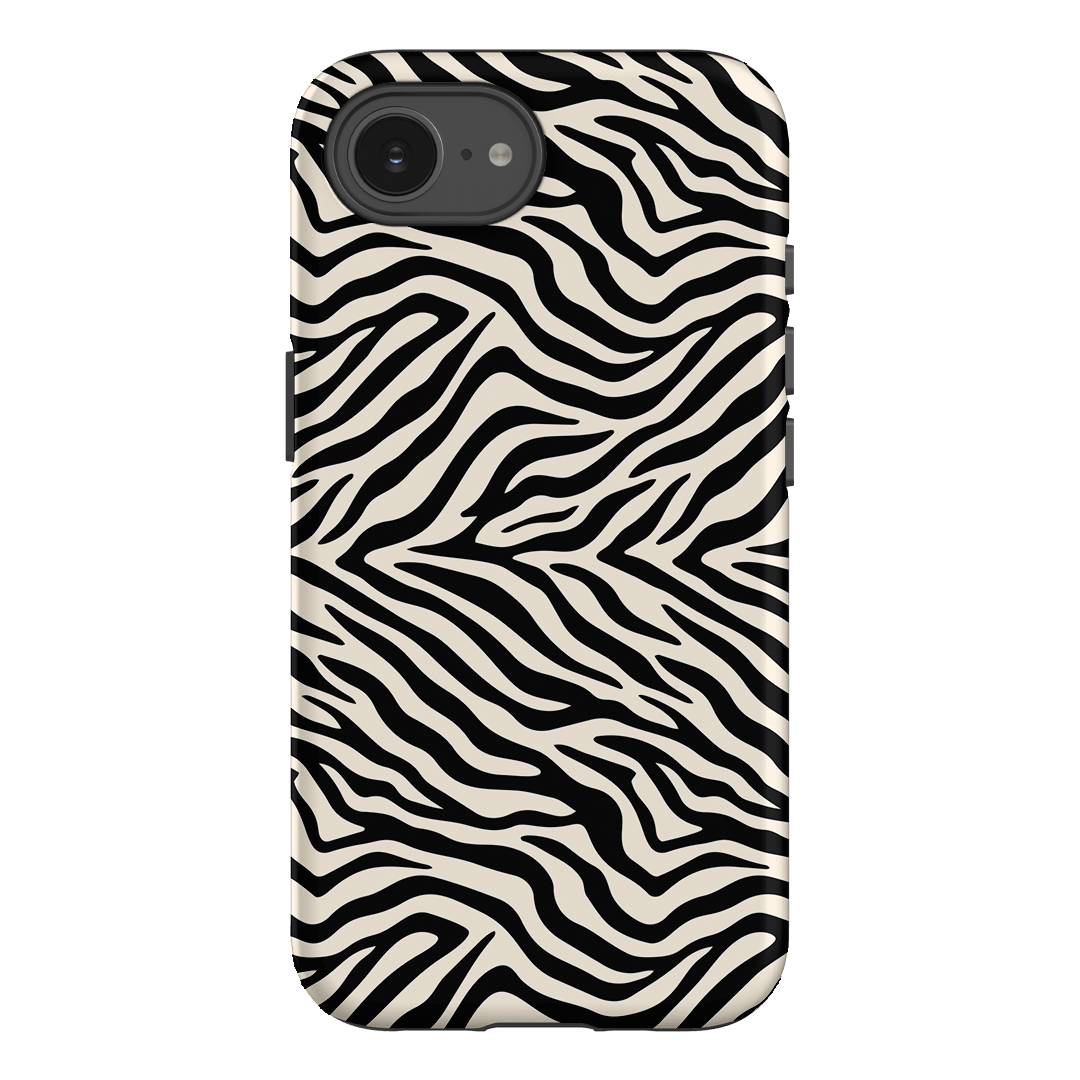 Zebra Ink Printed Phone Cases iPhone 16E / Armoured by The Dairy - The Dairy