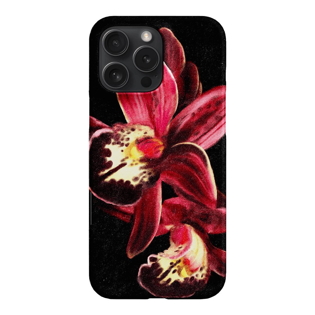 Deep Orchid Printed Phone Cases iPhone 16 Pro Max / Snap by Sally Hungerford - The Dairy