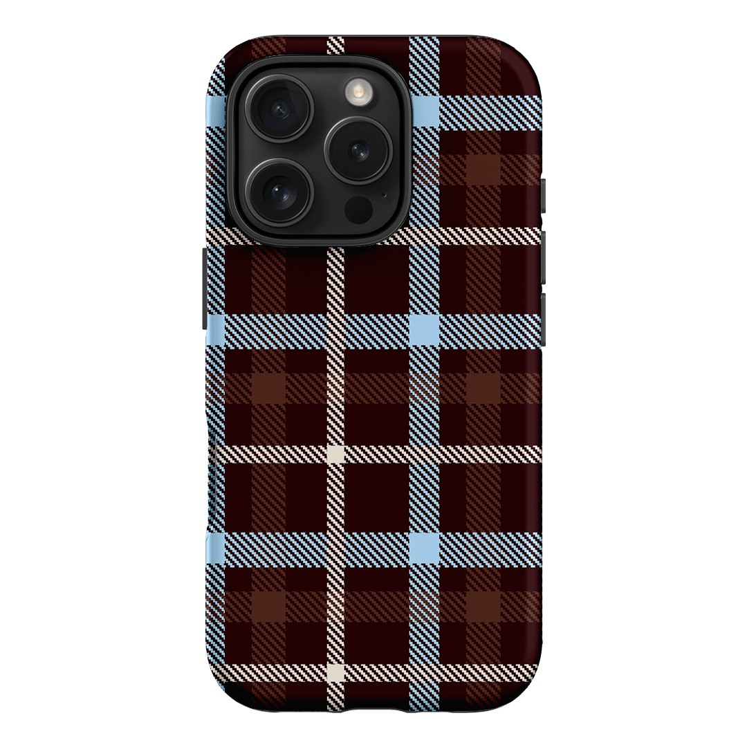 Coco Plaid Printed Phone Cases iPhone 16 Pro / Armoured by The Dairy - The Dairy