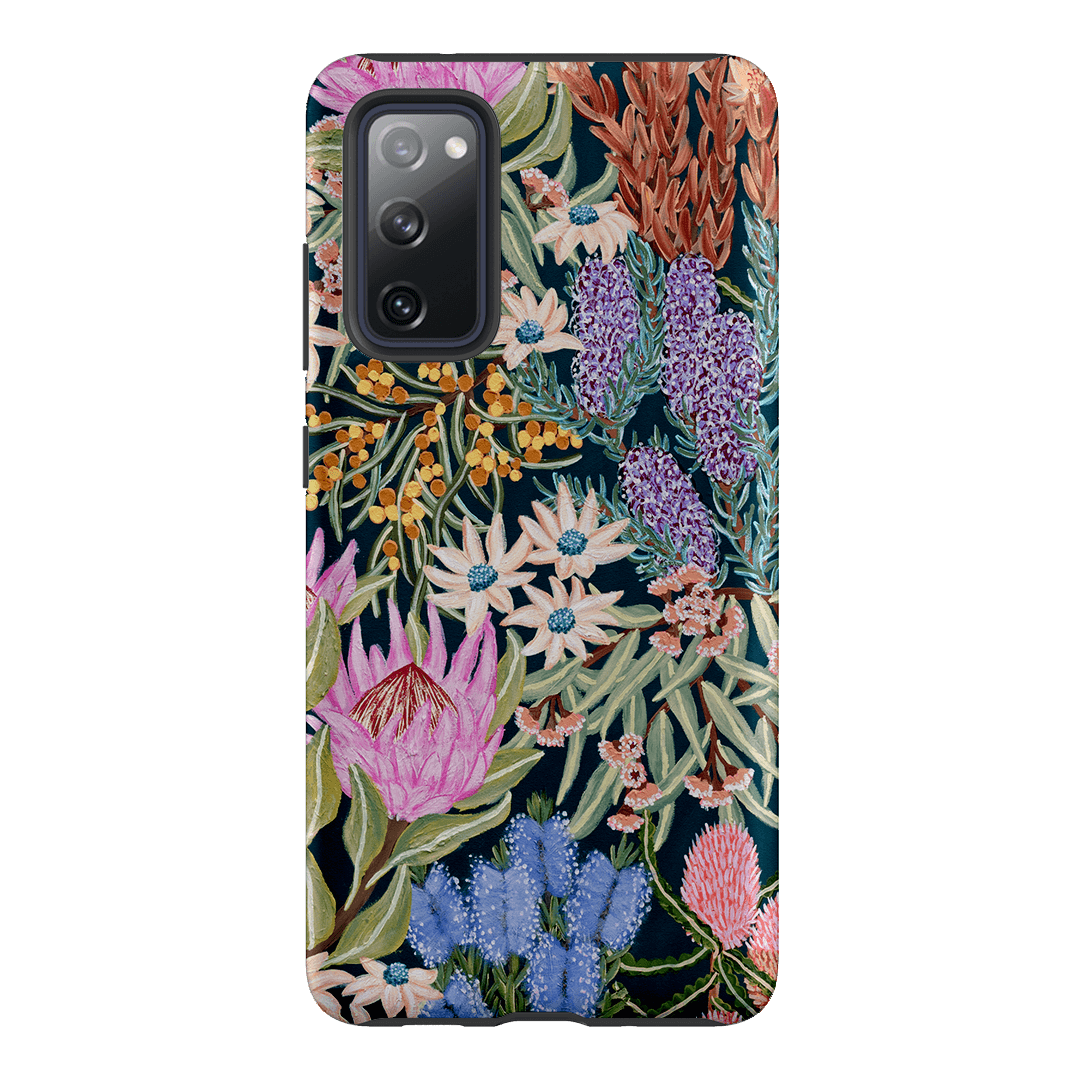 Moonlit Floral Printed Phone Cases Samsung Galaxy S20 FE / Armoured by Amy Gibbs - The Dairy
