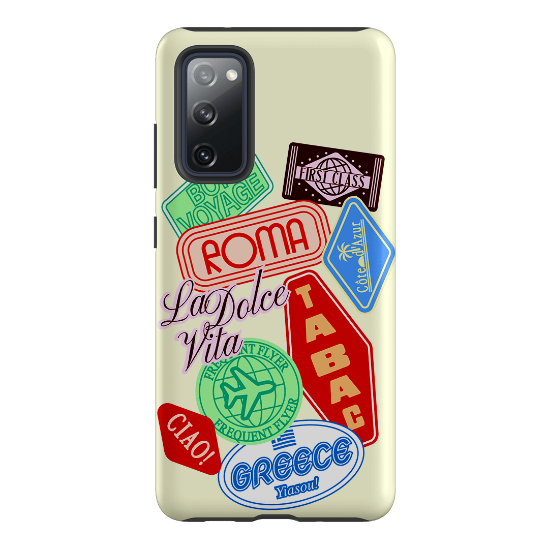 Well Travelled Printed Phone Cases Samsung Galaxy S20 FE / Armoured by The Dairy - The Dairy