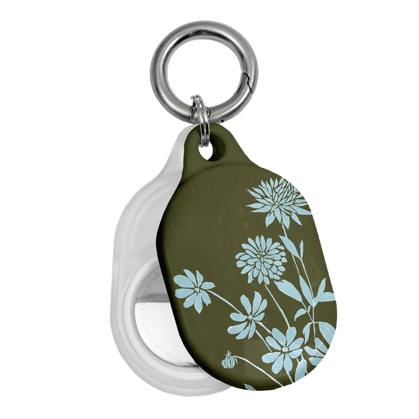 Dahlia Khaki AirTag Case AirTag Case by Typoflora - The Dairy