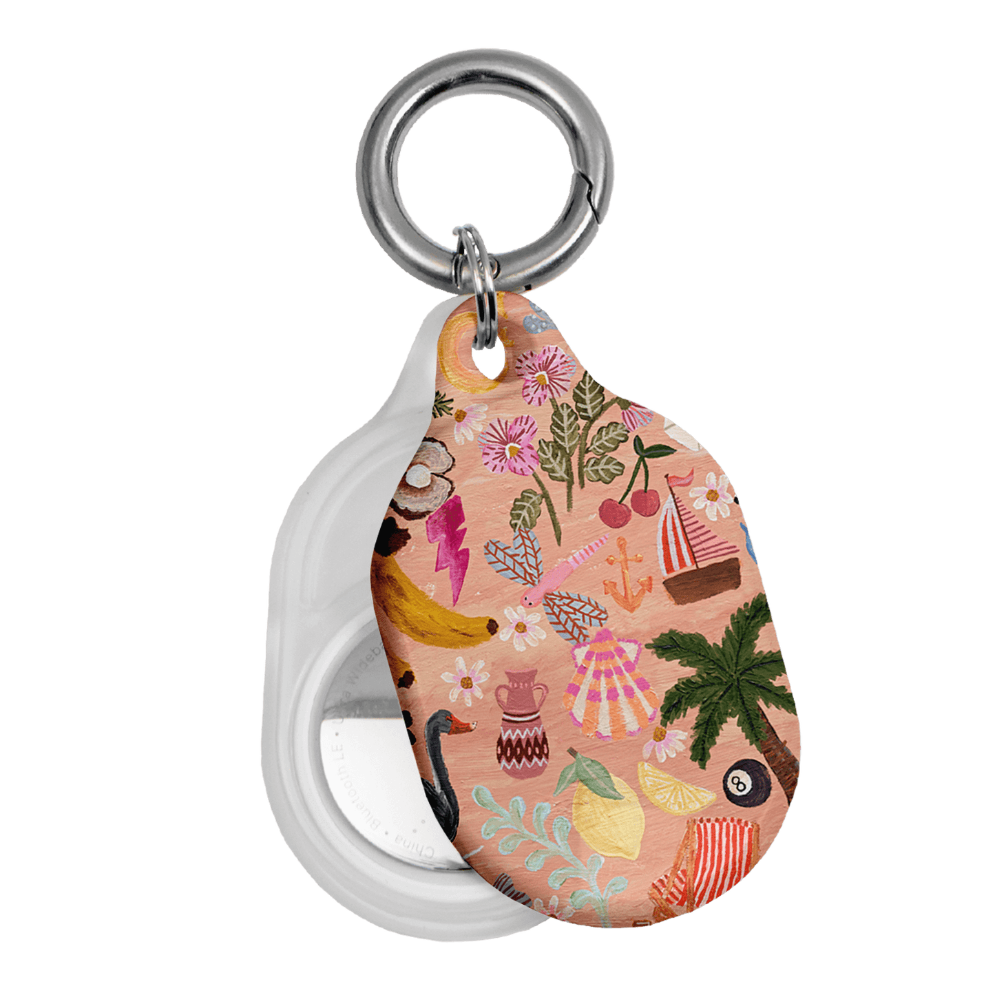 Holiday Charms Floral AirTag Case AirTag Case by Amy Gibbs - The Dairy