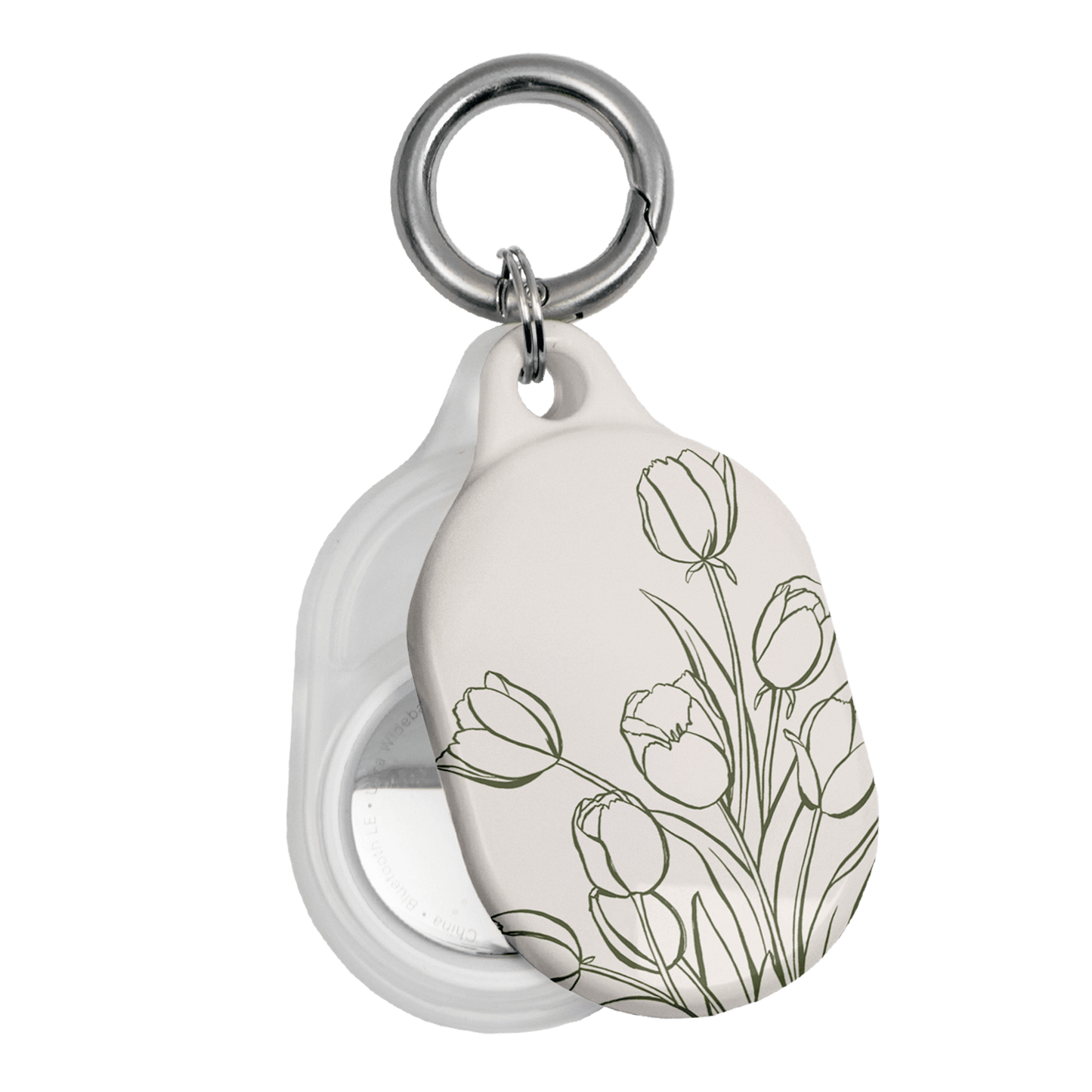 Inked Tulips AirTag Case AirTag Case by Typoflora - The Dairy