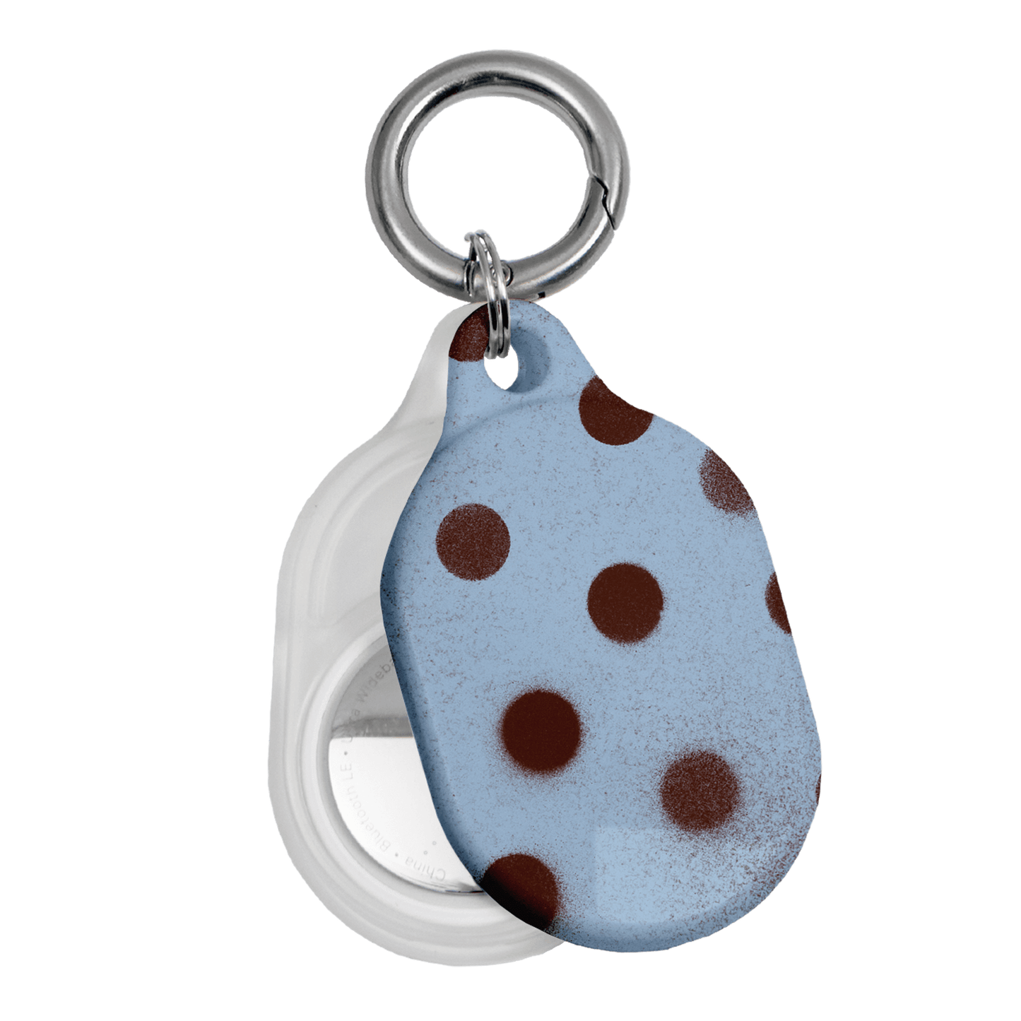 Mist Polka Dot AirTag Case AirTag Case by Jasmine Dowling - The Dairy