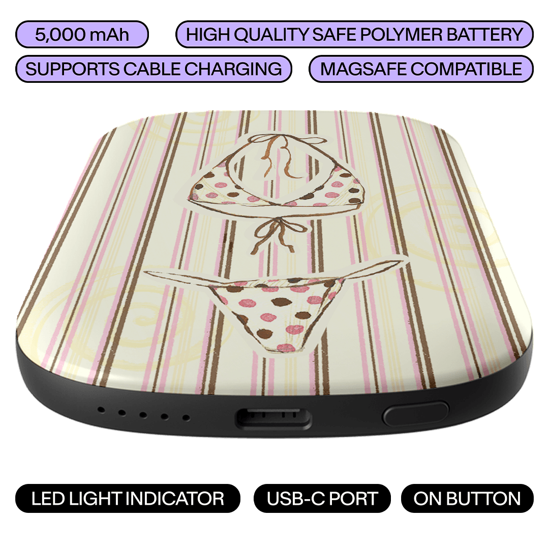 Biscuit Bikini ChargePod MagSafe Power Bank ChargerPod by Kayla Carr - The Dairy
