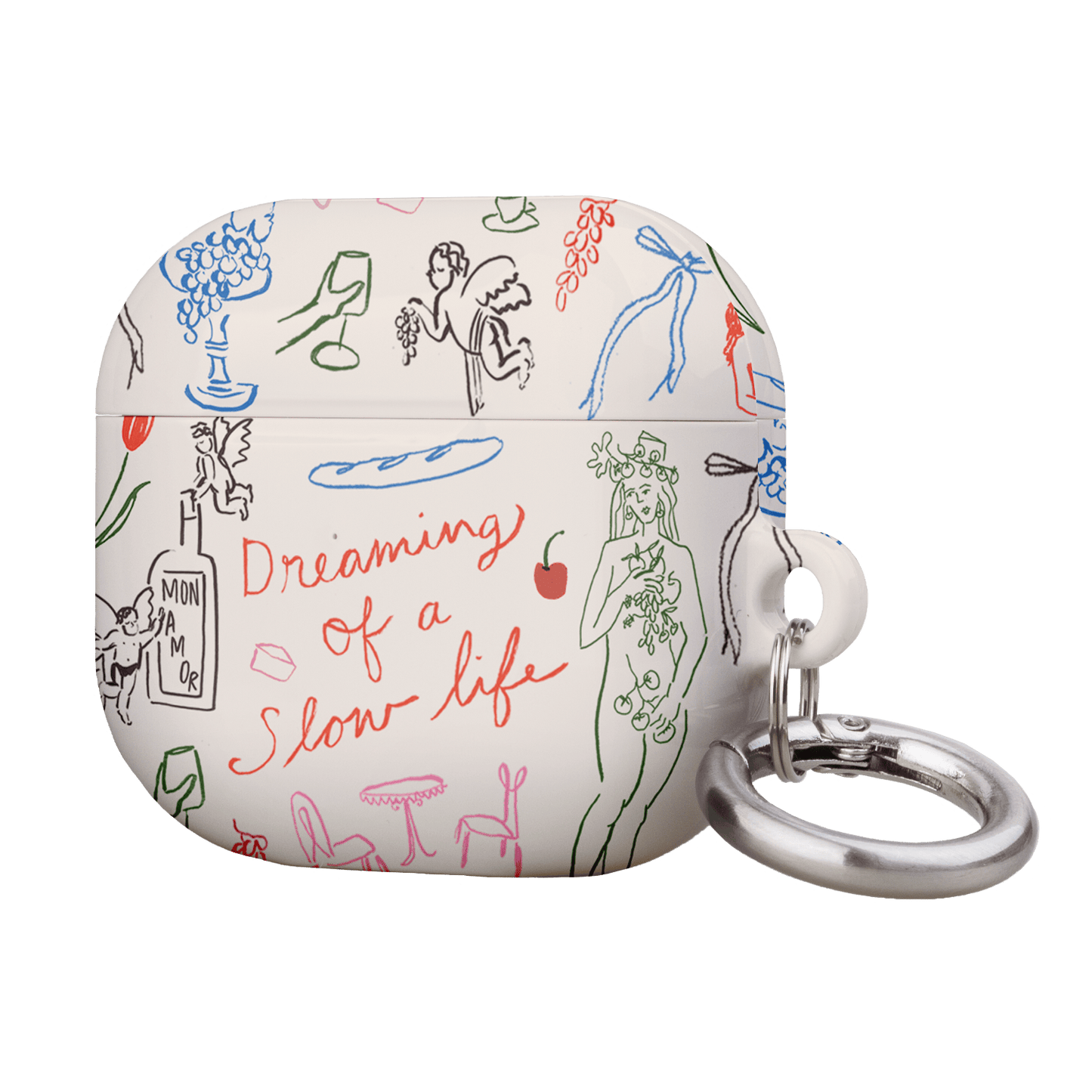 Muse Dreams AirPods Case AirPods Case by Phthalo Ruth - The Dairy