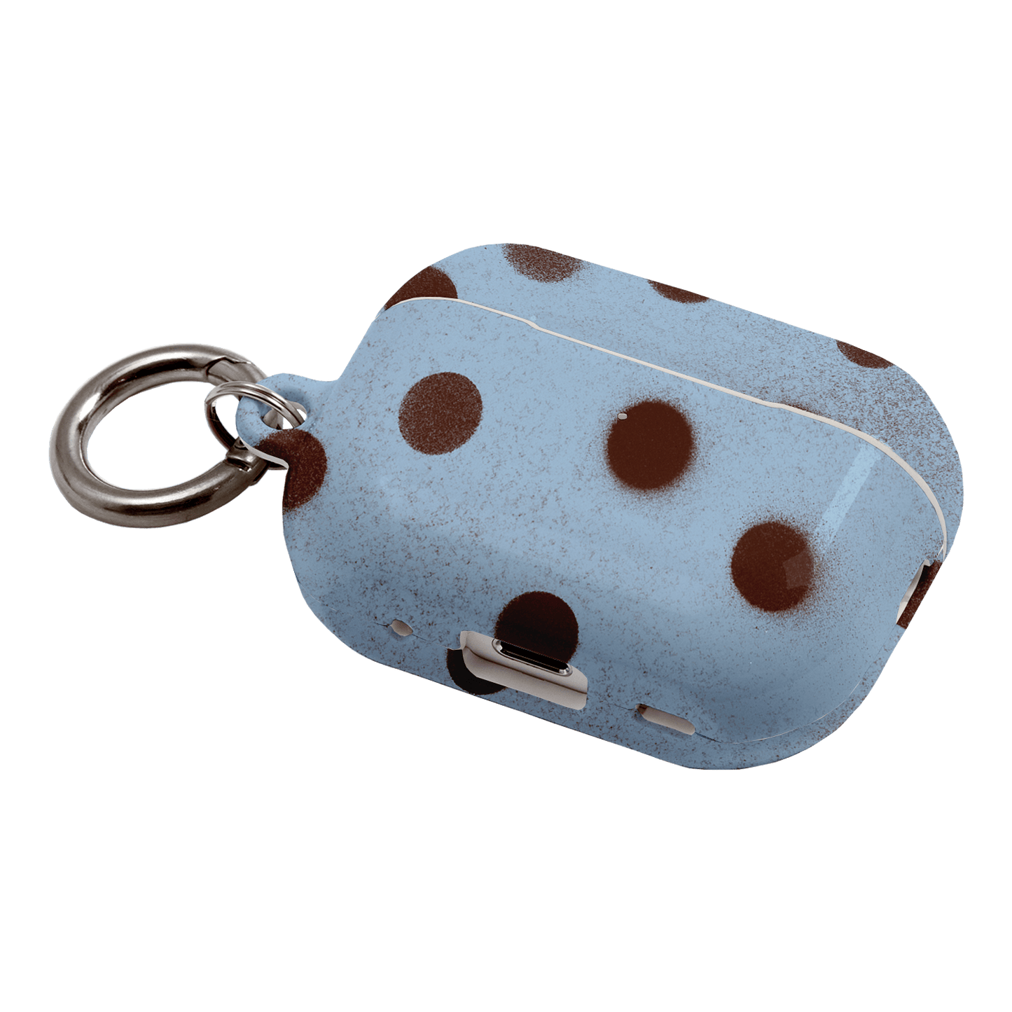 Mist Polka Dot AirPods Pro Case AirPods Pro Case by Jasmine Dowling - The Dairy