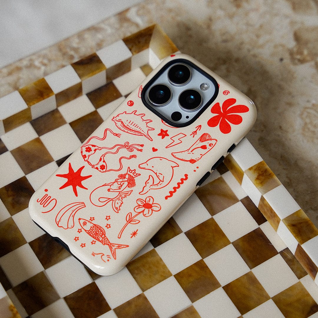 Spiced Cowboy Cream Printed Phone Cases by Easty Beasty - The Dairy