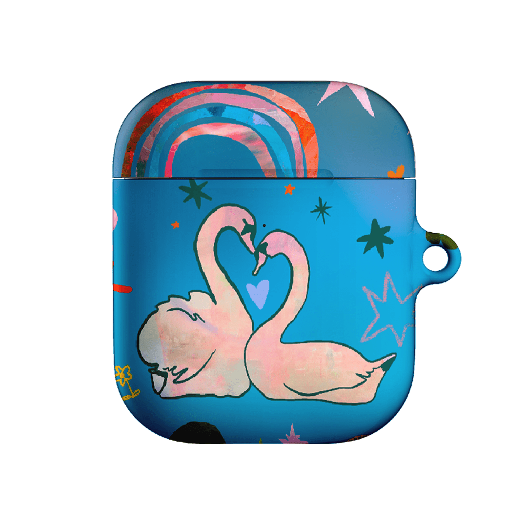 Blue Swan AirPods Case AirPods Case 1st Gen by Kate Eliza - The Dairy