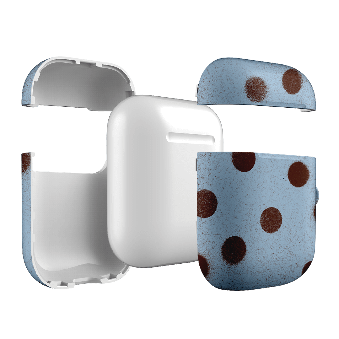 Mist Polka Dot AirPods Case AirPods Case by Jasmine Dowling - The Dairy