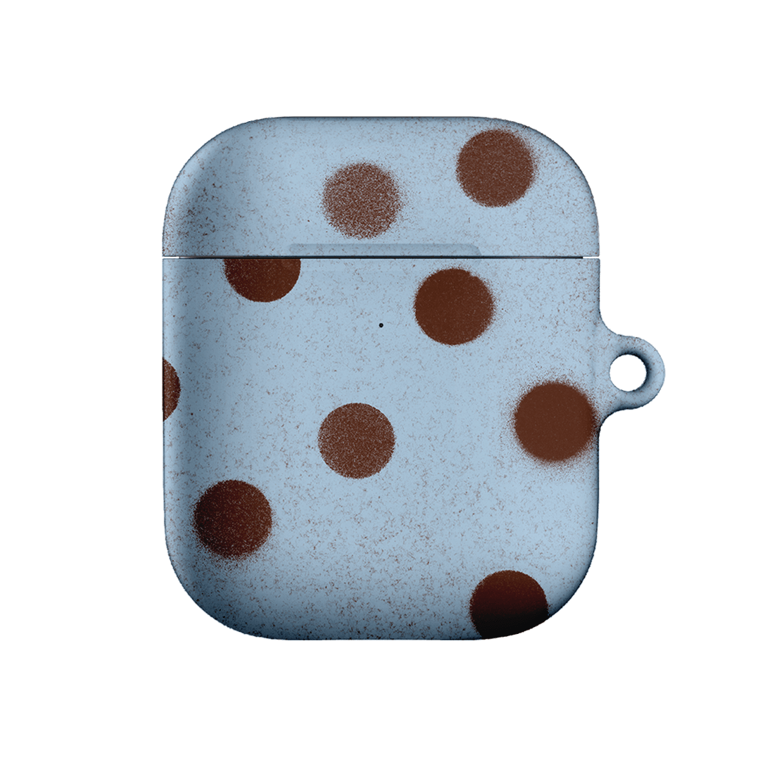 Mist Polka Dot AirPods Case AirPods Case 2nd Gen by Jasmine Dowling - The Dairy