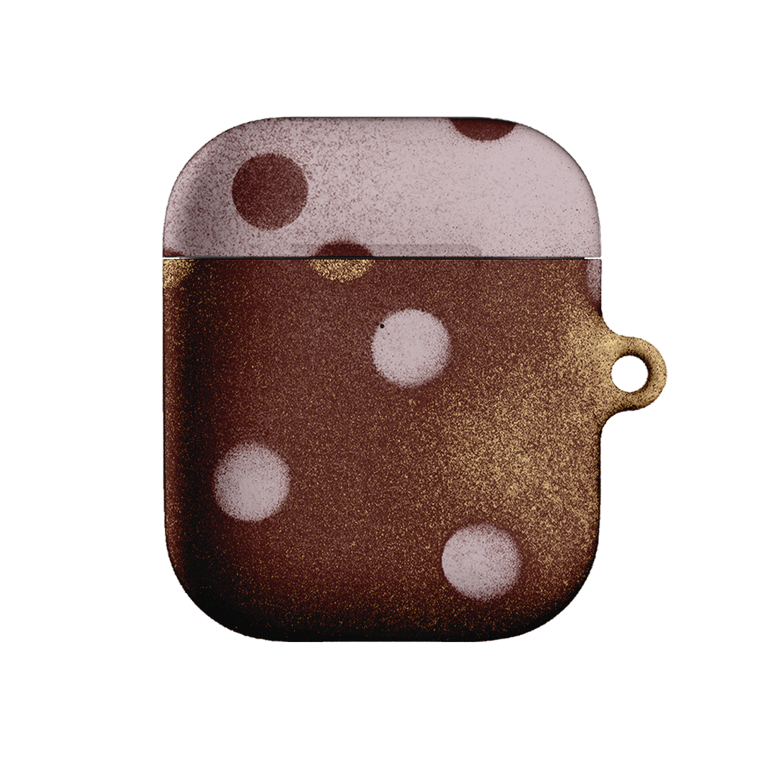 Rust Polka Dot AirPods Case AirPods Case 2nd Gen by Jasmine Dowling - The Dairy