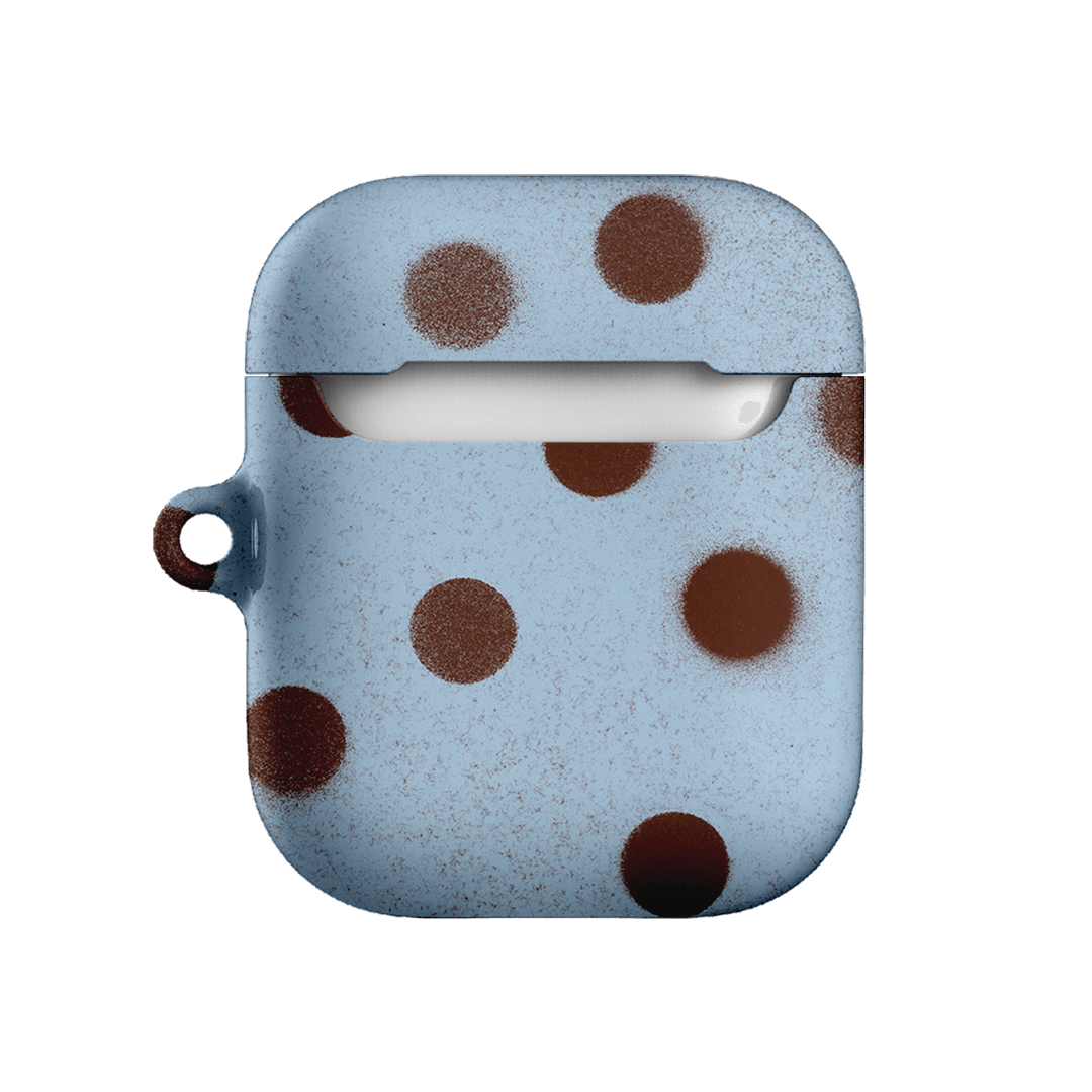 Mist Polka Dot AirPods Case AirPods Case by Jasmine Dowling - The Dairy