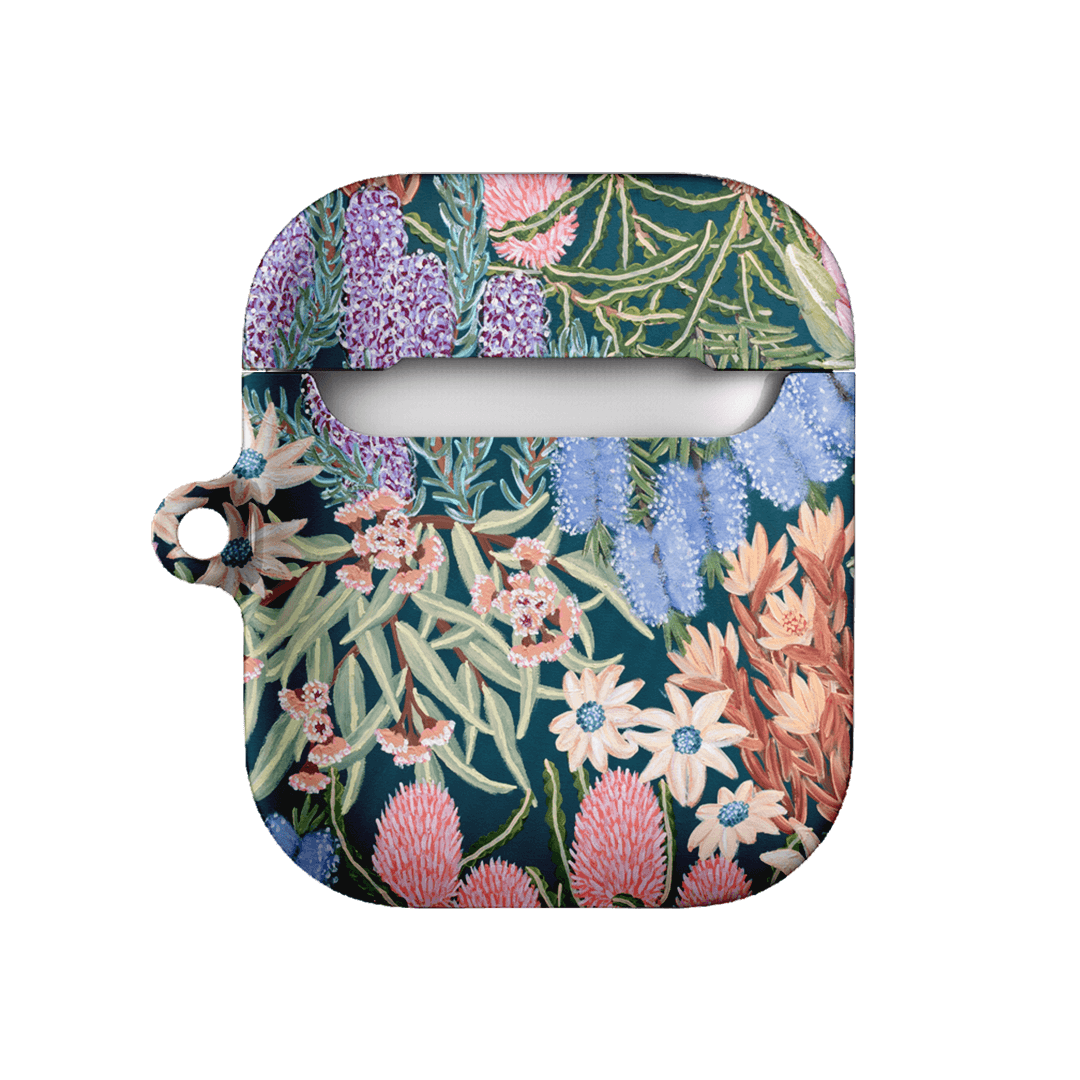 Moonlit Floral AirPods Case AirPods Case by Amy Gibbs - The Dairy