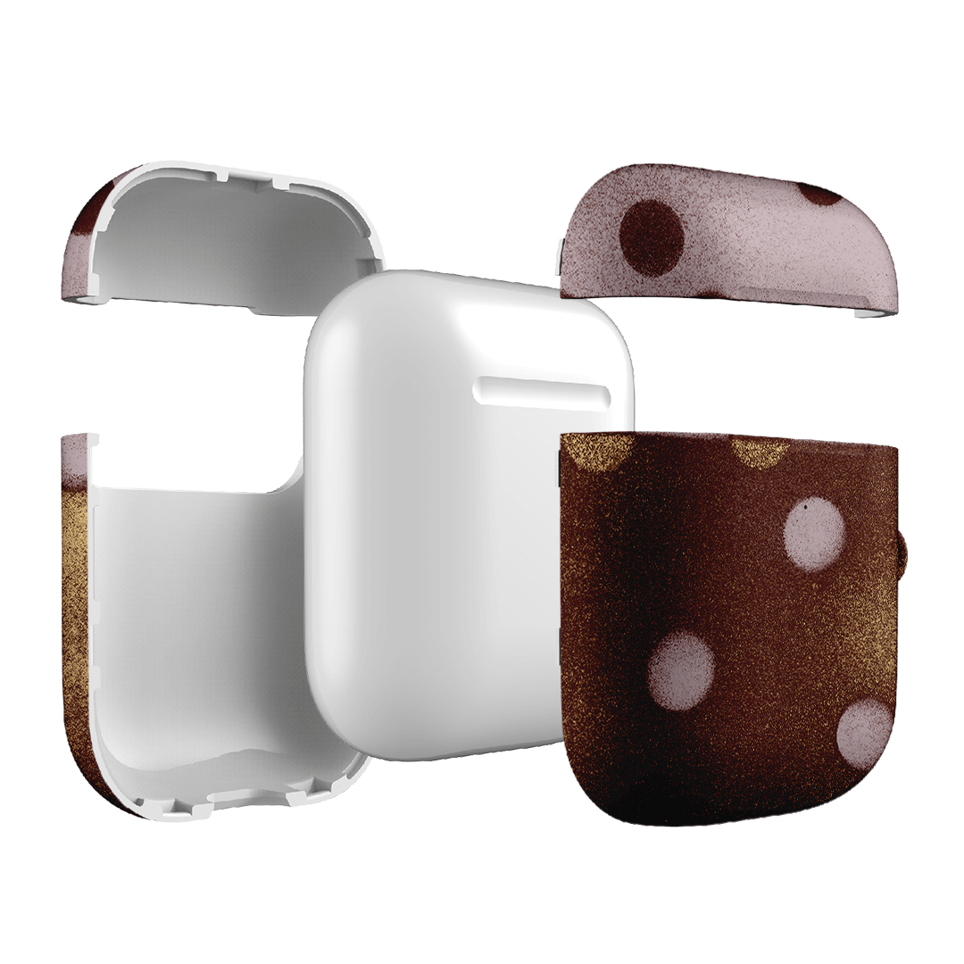 Rust Polka Dot AirPods Case AirPods Case by Jasmine Dowling - The Dairy