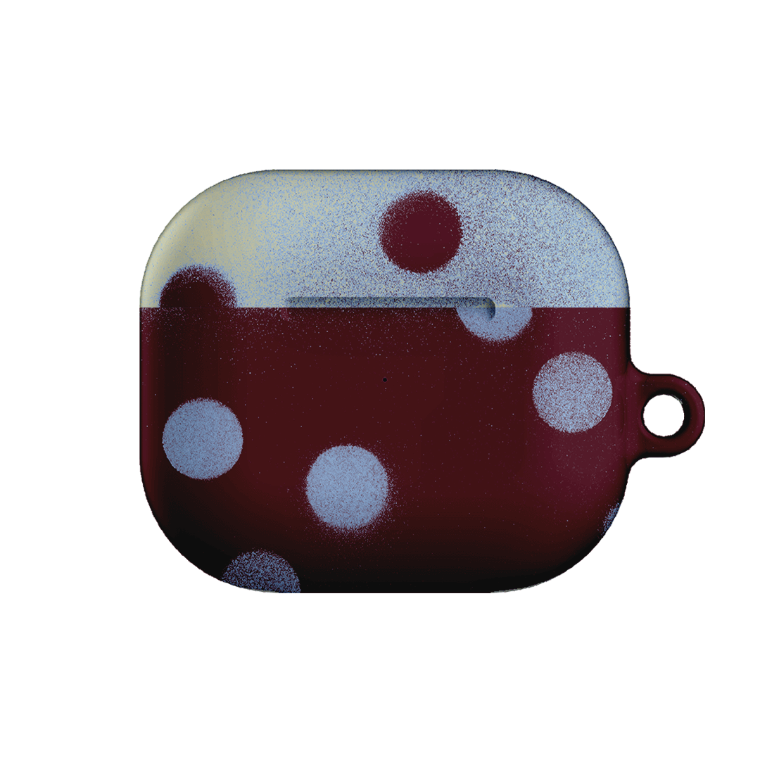 Plum Polka Dot AirPods Case AirPods Case 3rd Gen by Jasmine Dowling - The Dairy