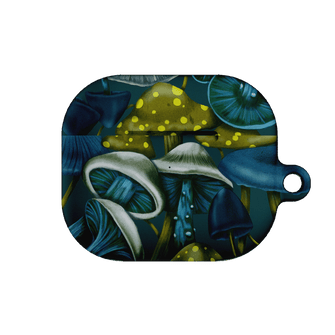 Shrooms Blue AirPods Case AirPods Case 3rd Gen by Kelly Thompson - The Dairy