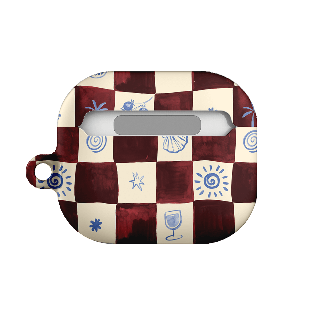 Afternoon Mezze Maroon AirPods Case AirPods Case by Charlie Taylor - The Dairy