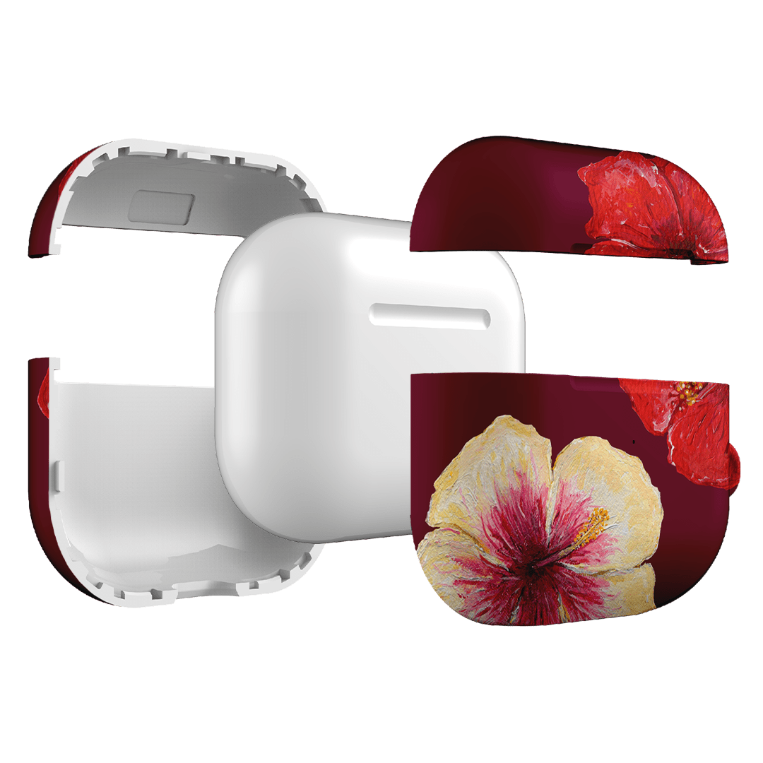 Hibiscus Flower AirPods Case AirPods Case by BG. Studio - The Dairy