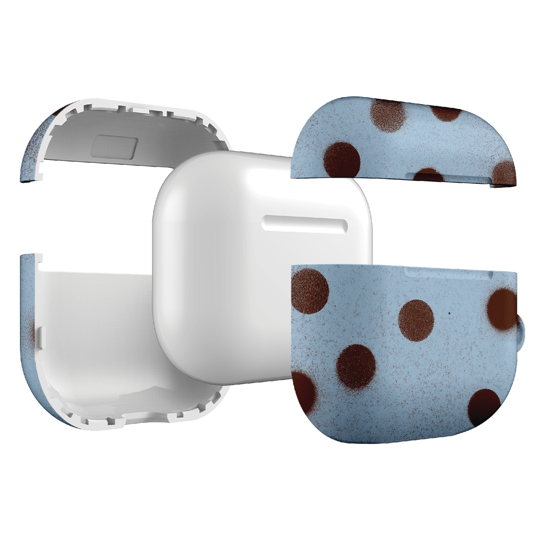Mist Polka Dot AirPods Case AirPods Case by Jasmine Dowling - The Dairy
