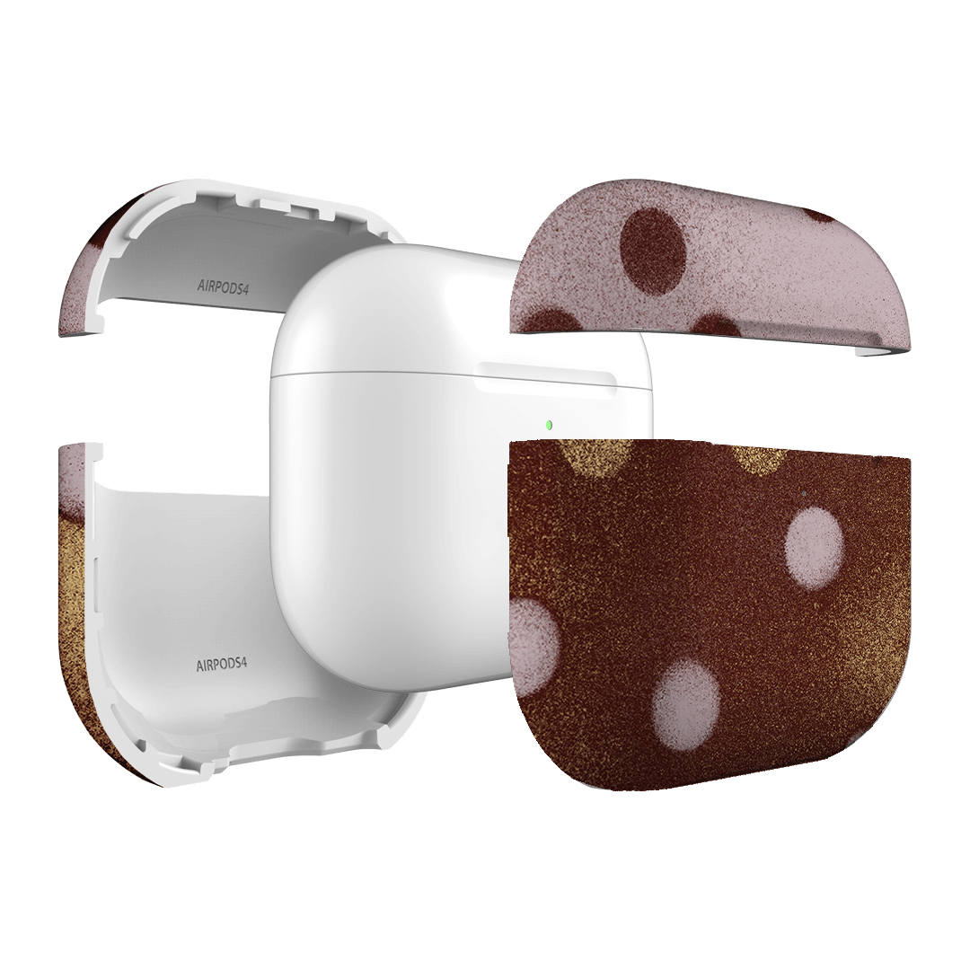 Rust Polka Dot AirPods Case AirPods Case by Jasmine Dowling - The Dairy