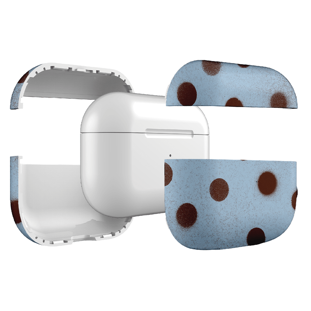 Mist Polka Dot AirPods Pro Case AirPods Pro Case by Jasmine Dowling - The Dairy