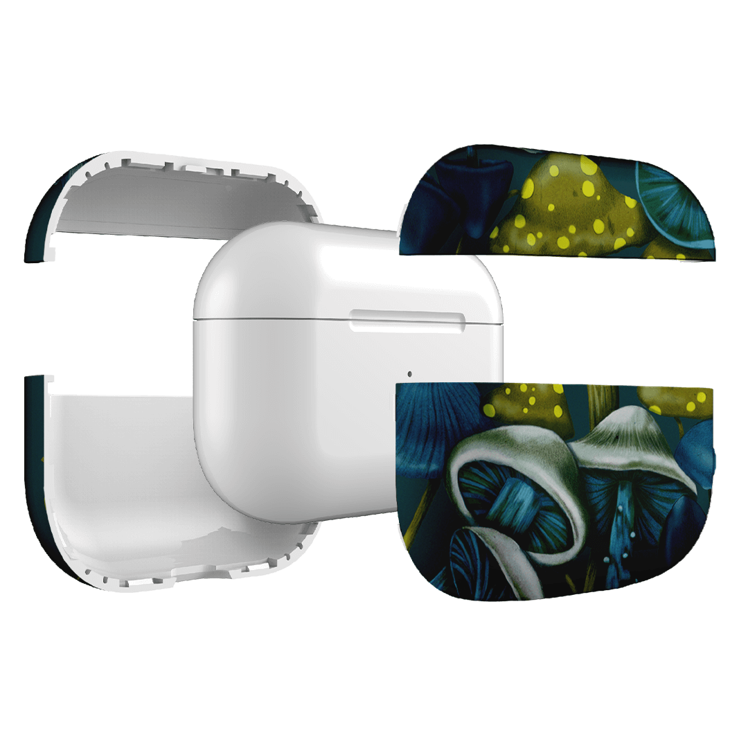 Shrooms Blue AirPods Pro Case AirPods Pro Case by Kelly Thompson - The Dairy