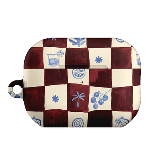 Afternoon Mezze Maroon AirPods Pro Case AirPods Pro Case 2nd Gen by Charlie Taylor - The Dairy