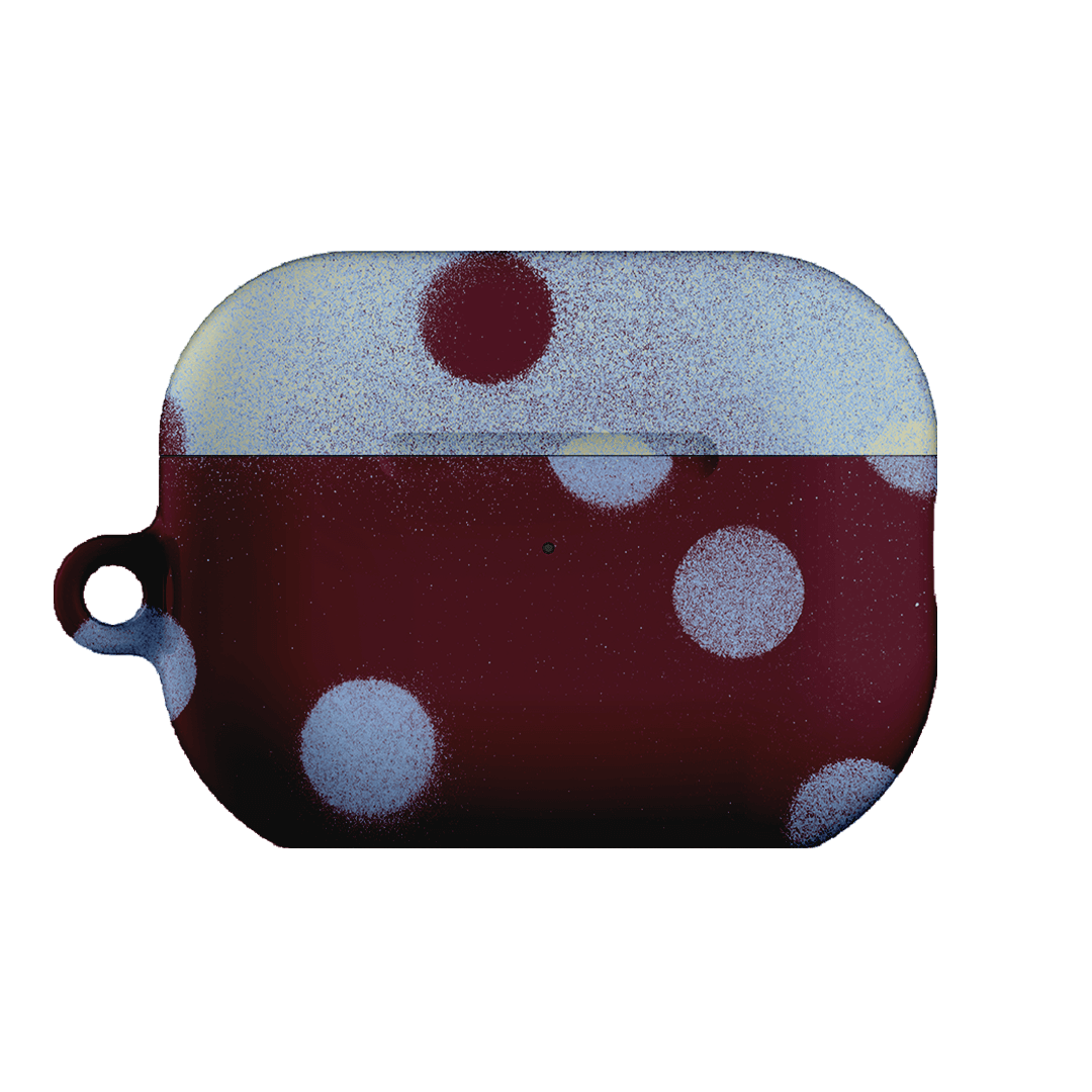 Plum Polka Dot AirPods Pro Case AirPods Pro Case 2nd Gen by Jasmine Dowling - The Dairy