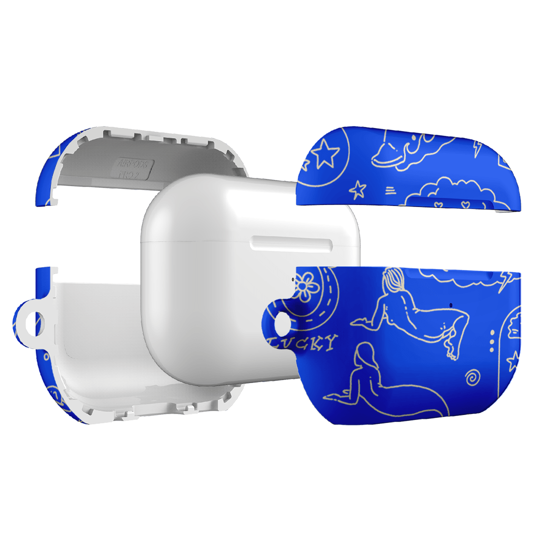 Easty Flash Blue AirPods Pro Case AirPods Pro Case by Easty Beasty - The Dairy