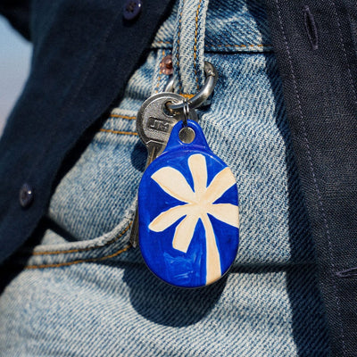 Bleu Palm AirTag Case AirTag Case by Charlie Taylor - The Dairy