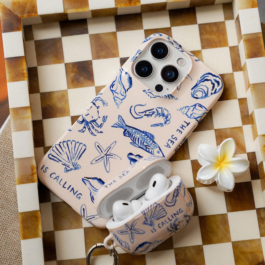 Sea Call Printed Phone Cases by Cass Deller - The Dairy