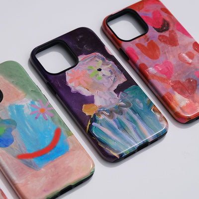 Celine Printed Phone Cases iPhone 16 / Armoured by Kate Eliza - The Dairy