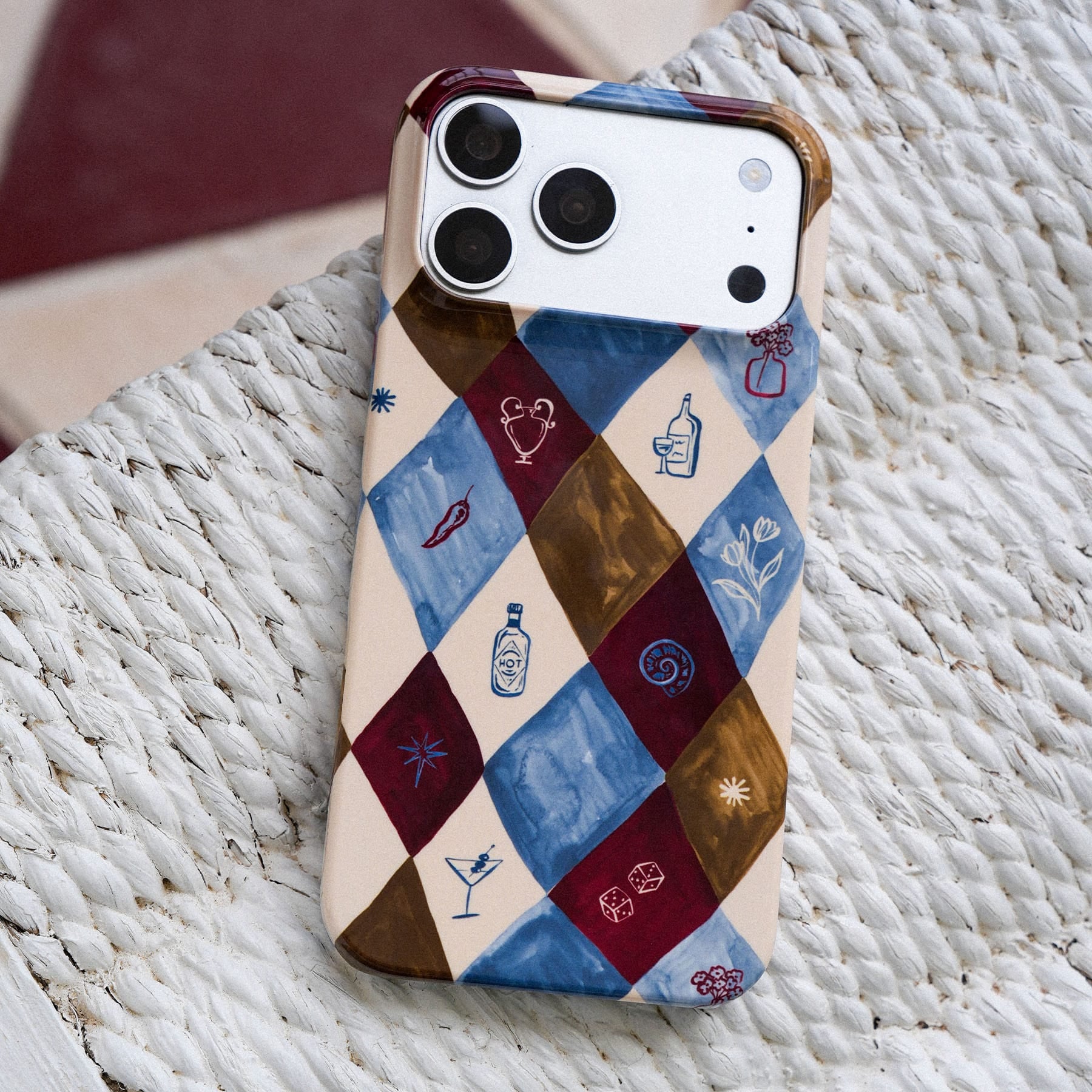 Circo Picnic Printed Phone Cases by Charlie Taylor - The Dairy