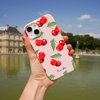 Cherry Rose Printed Phone Cases iPhone 16 / Armoured by Kerrie Hess - The Dairy
