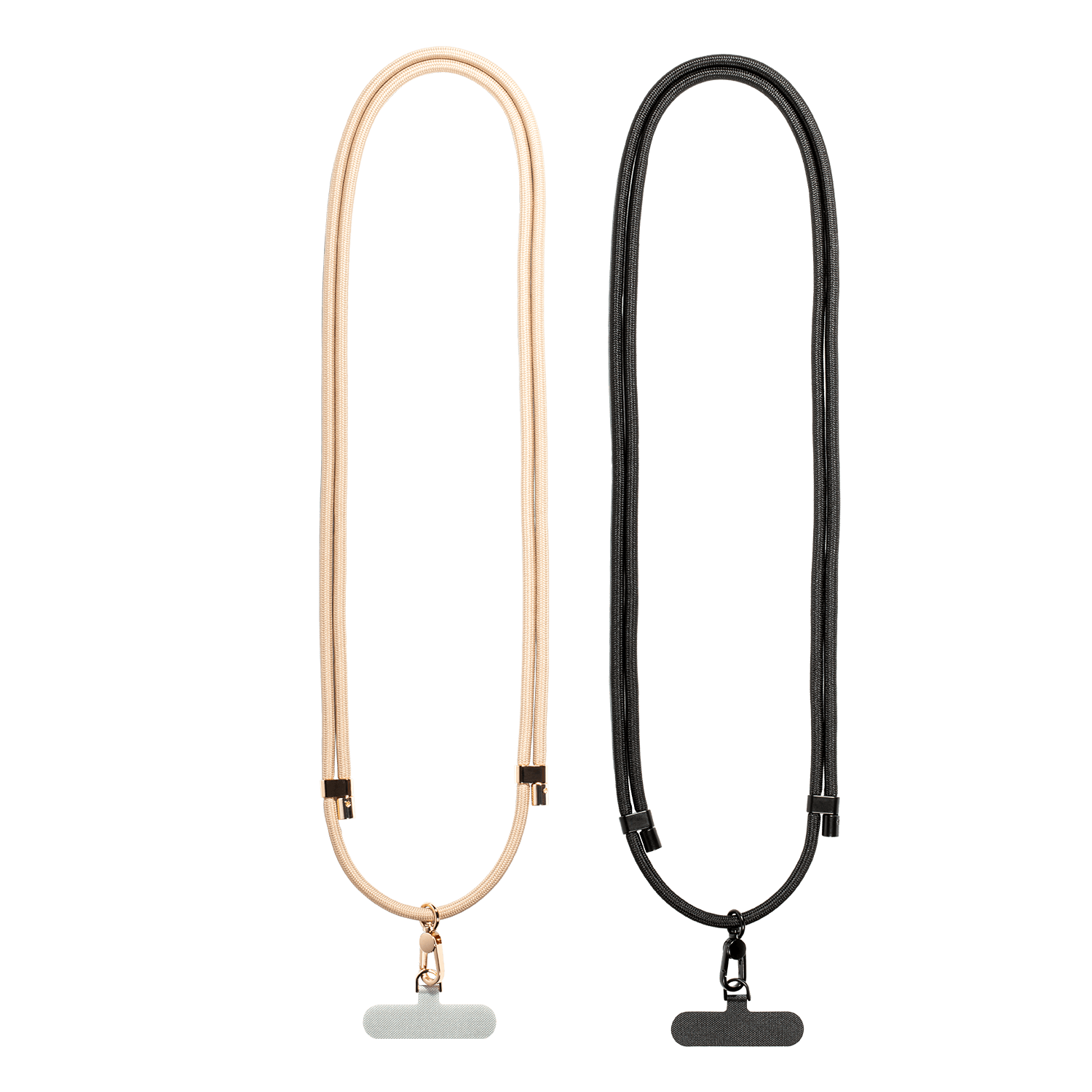 Cross Body Adjustable Phone Cord Strap Accessories Black by The Dairy - The Dairy