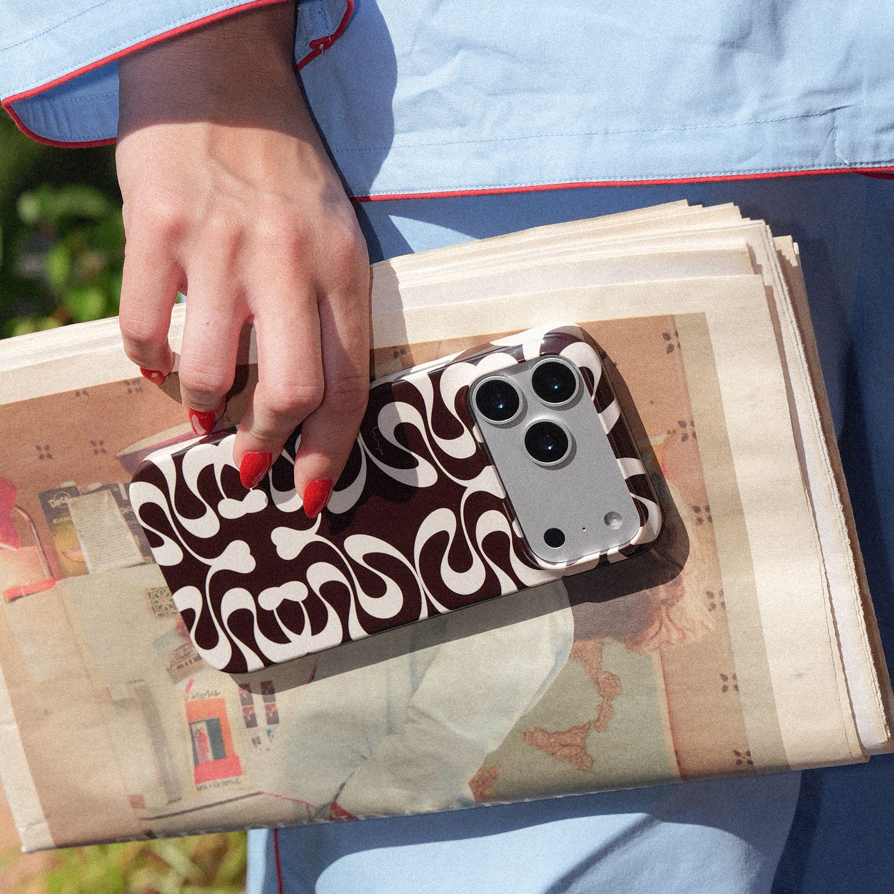 Marque Printed Phone Cases by Desmond & Dempsey - The Dairy