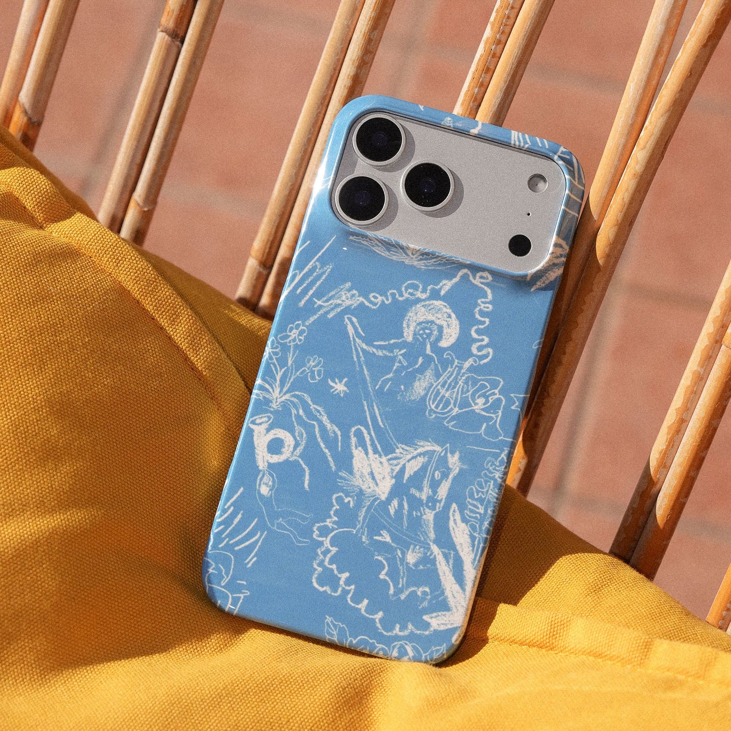 Temple Del Sol Printed Phone Cases by Desmond & Dempsey - The Dairy