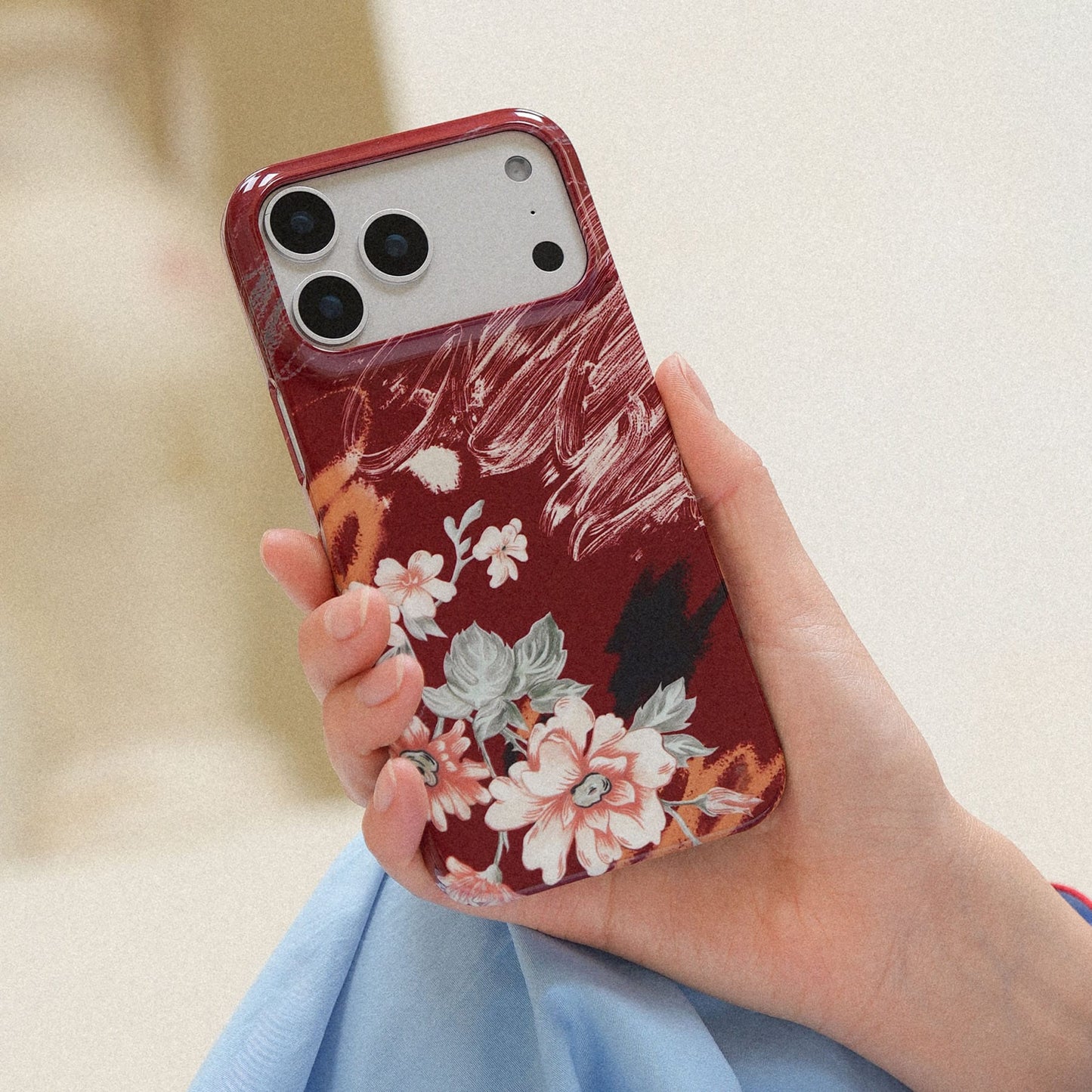 Love Floral Printed Phone Cases by Desmond & Dempsey - The Dairy