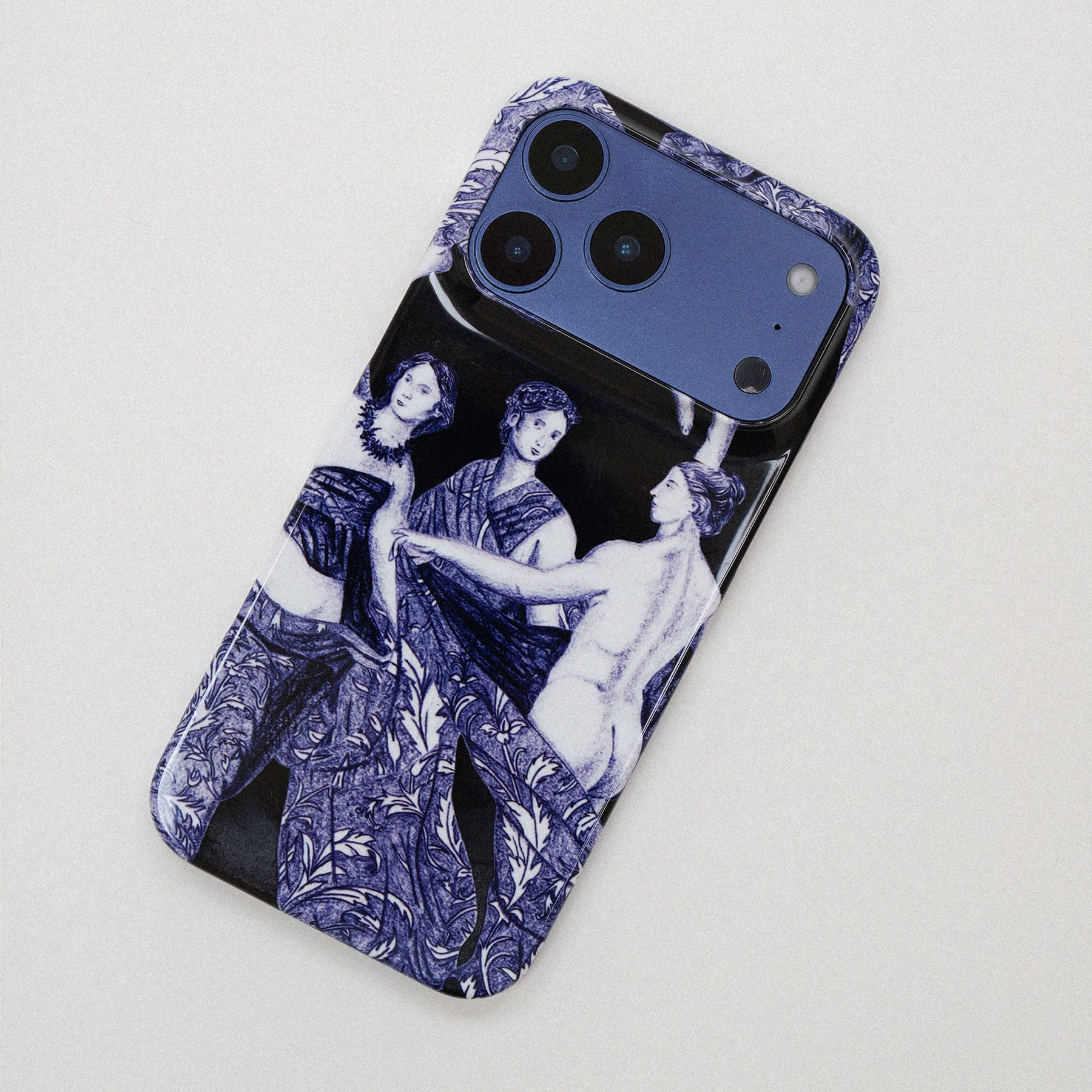 Renaissance Flora Printed Phone Cases by Desmond & Dempsey - The Dairy
