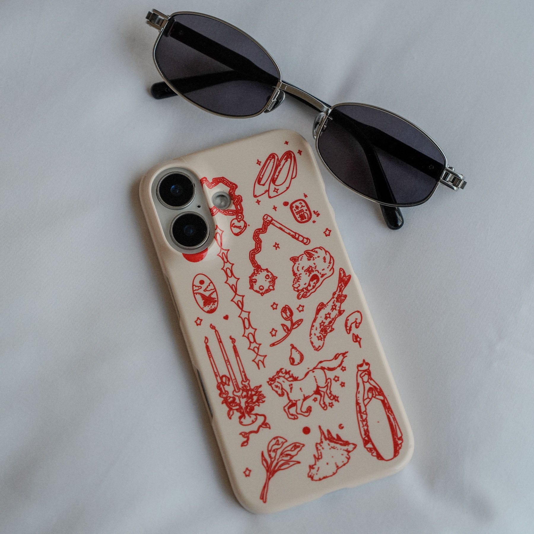 Dreamcore Cream Printed Phone Cases by Easty Beasty - The Dairy