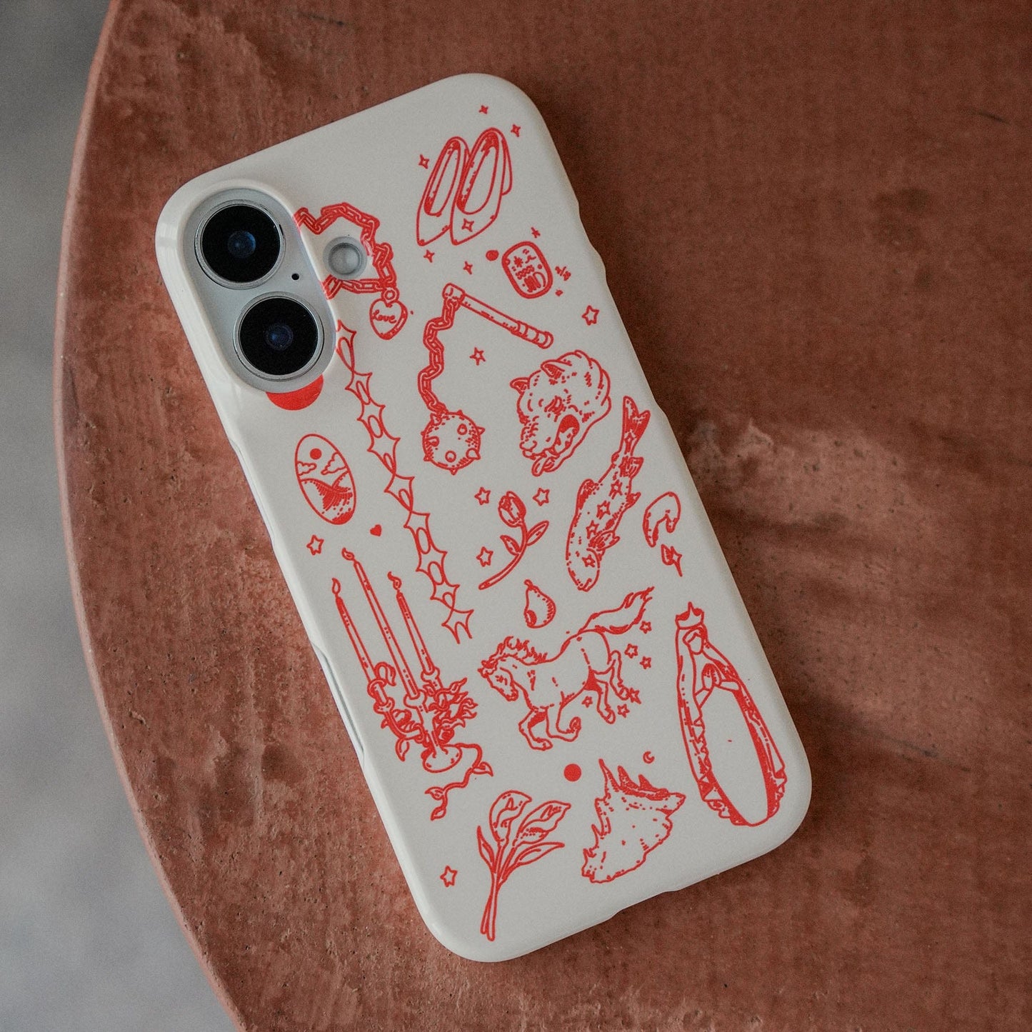 Dreamcore Cream Printed Phone Cases by Easty Beasty - The Dairy