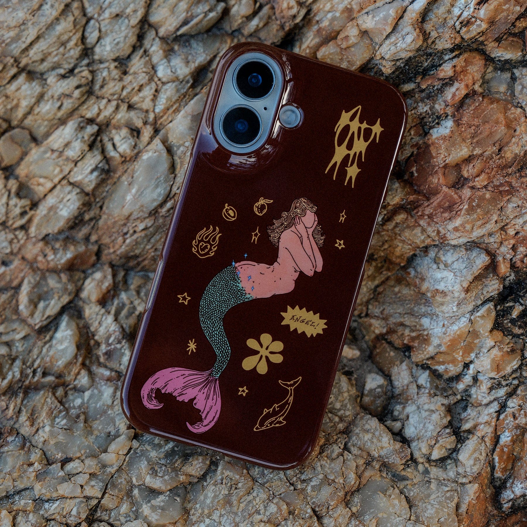 Mimi Chocolate Printed Phone Cases by Easty Beasty - The Dairy