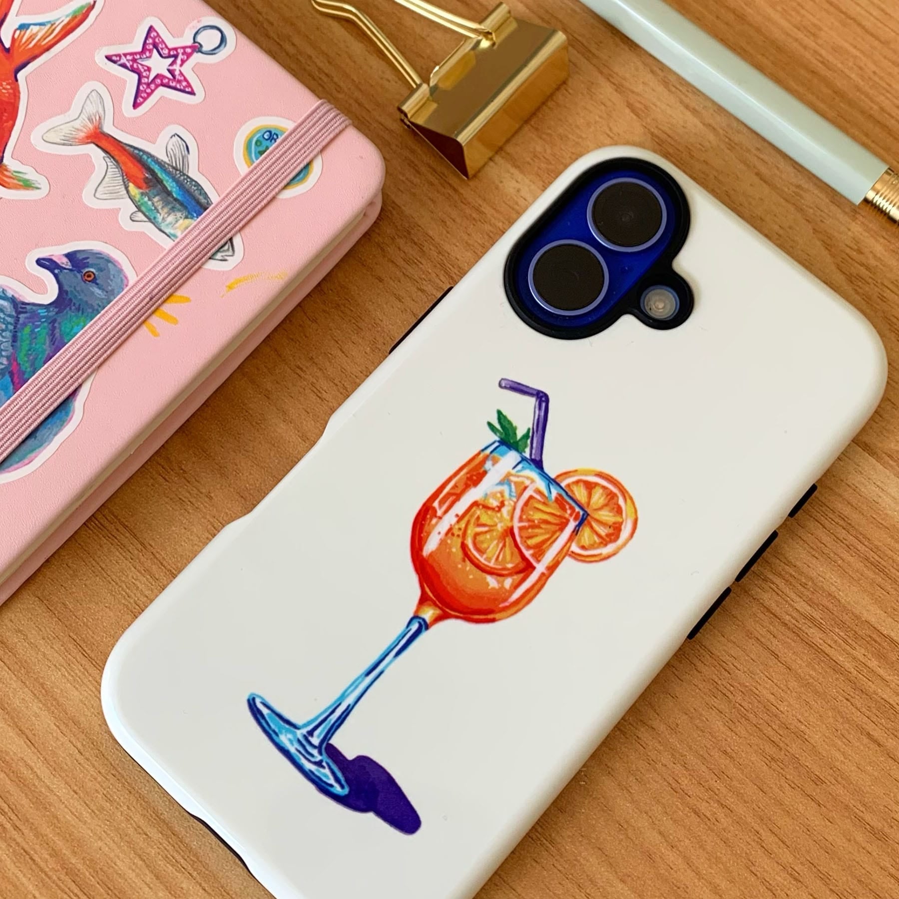 Summer Spritz Printed Phone Cases by Femke Studio - The Dairy