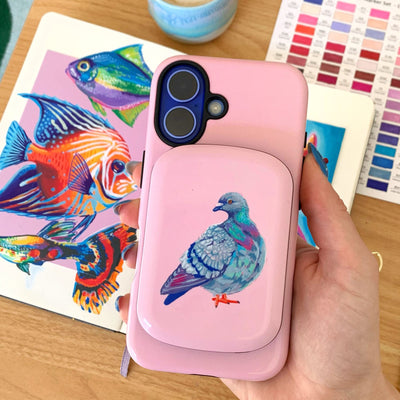 Pigeon Chargepod MagSafe Power Bank ChargerPod Power Bank + Shell by Femke Studio - The Dairy