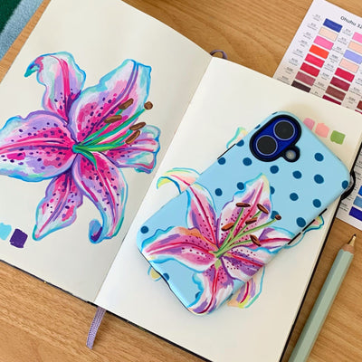 Lily Confetti Printed Phone Cases iPhone 17 / Armoured by Femke Studio - The Dairy