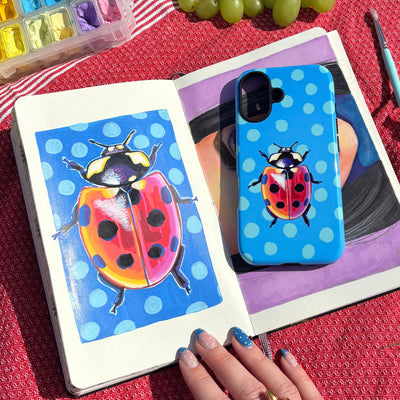 Lucky Dots Printed Phone Cases iPhone 17 / Armoured by Femke Studio - The Dairy