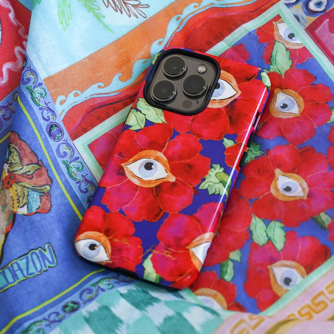Flower Power Printed Phone Cases by Fenton & Fenton - The Dairy